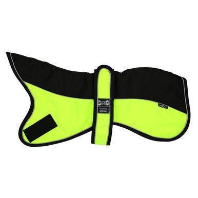 Animate Greyhound Padded Black/Hi-Vis 18Inch - North East Pet Shop Animate