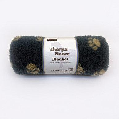 Danish Design Fleece Harbour Paw Blanket Medium - North East Pet Shop Danish Deisgn