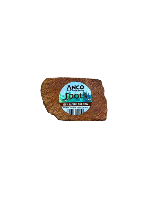 Anco Roots XS natural dog chew with blue label, 100% natural ingredient pet treat