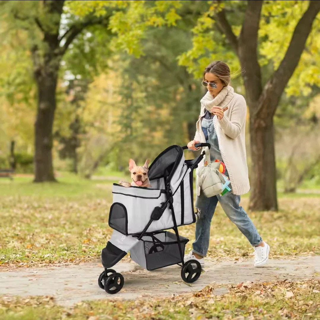 3 Wheel Dog Shack UK! Pushchair Stroller - North East Pet Shop Dog Shack UK