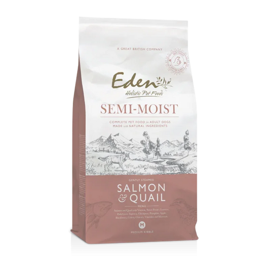 Semi-Moist Salmon & Quail- Eden Holistic Pet Foods