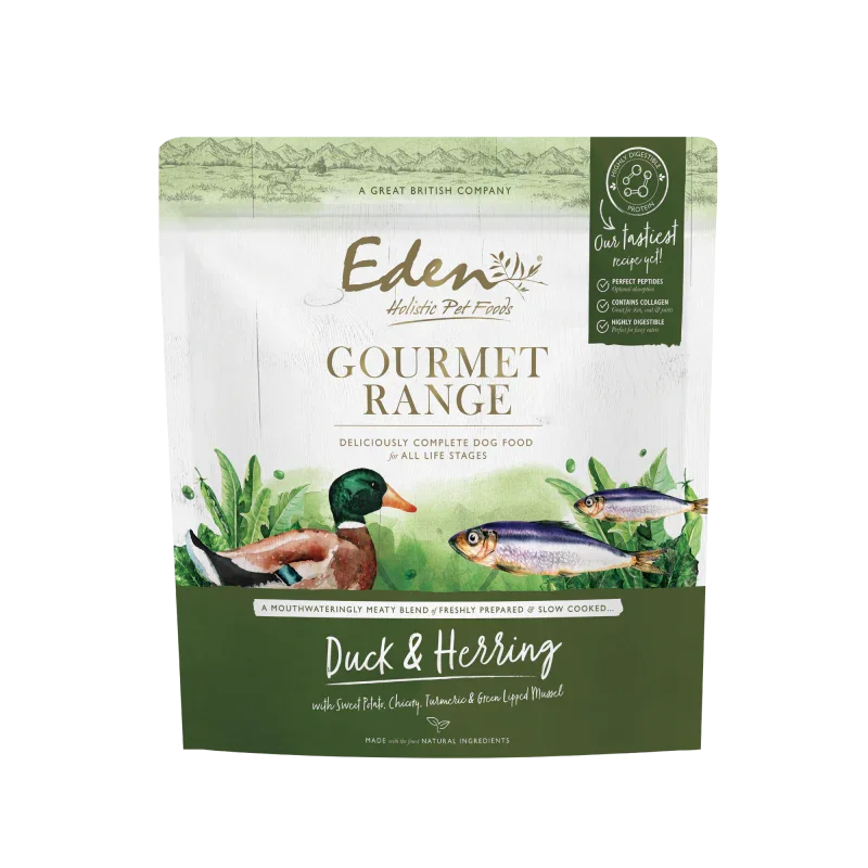 Gourmet Range Duck & Herring 10kg - Eden Holistic Pet Foods