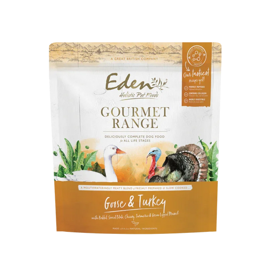 Gourmet Range Goose & Turkey 10KG - Eden Holistic Pet Foods