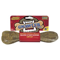 Munch & Crunch Gnawler Bone Beef,  8"