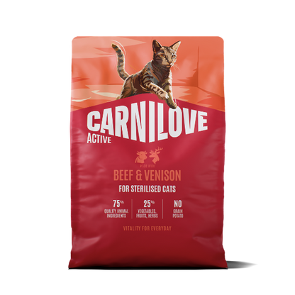 Carnilove Active Beef & Venison Cat 2kg