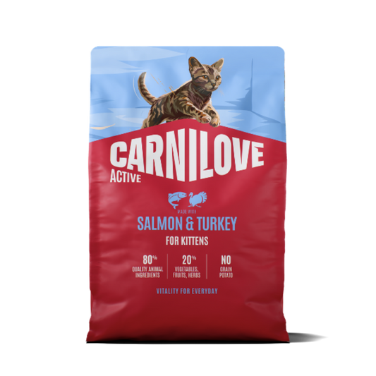 Carnilove Active Salmon & Turkey Kitten 2kg