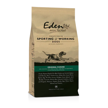 Eden 80/20 Original Sporting & Working Dog Food 15kg - Eden Holistic Pet Foods