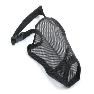 Ancol Nylon Mesh Dog Muzzle Black Size 5 - North East Pet Shop ANCOL
