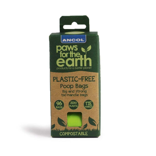 Ancol Plastic Free Poo Bags 96 - North East Pet Shop Ancol