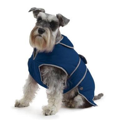 Ancol Stormguard Dog Coat Chest Protector Navy Large - North East Pet Shop ANCOL