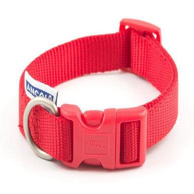 Ancol Viva Adjustable Collar Red 30-50cm Size 2-5 - North East Pet Shop ANCOL