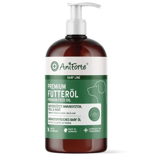 AniForte® Premium Feed Oil for Dogs 1L - North East Pet Shop Aniforte