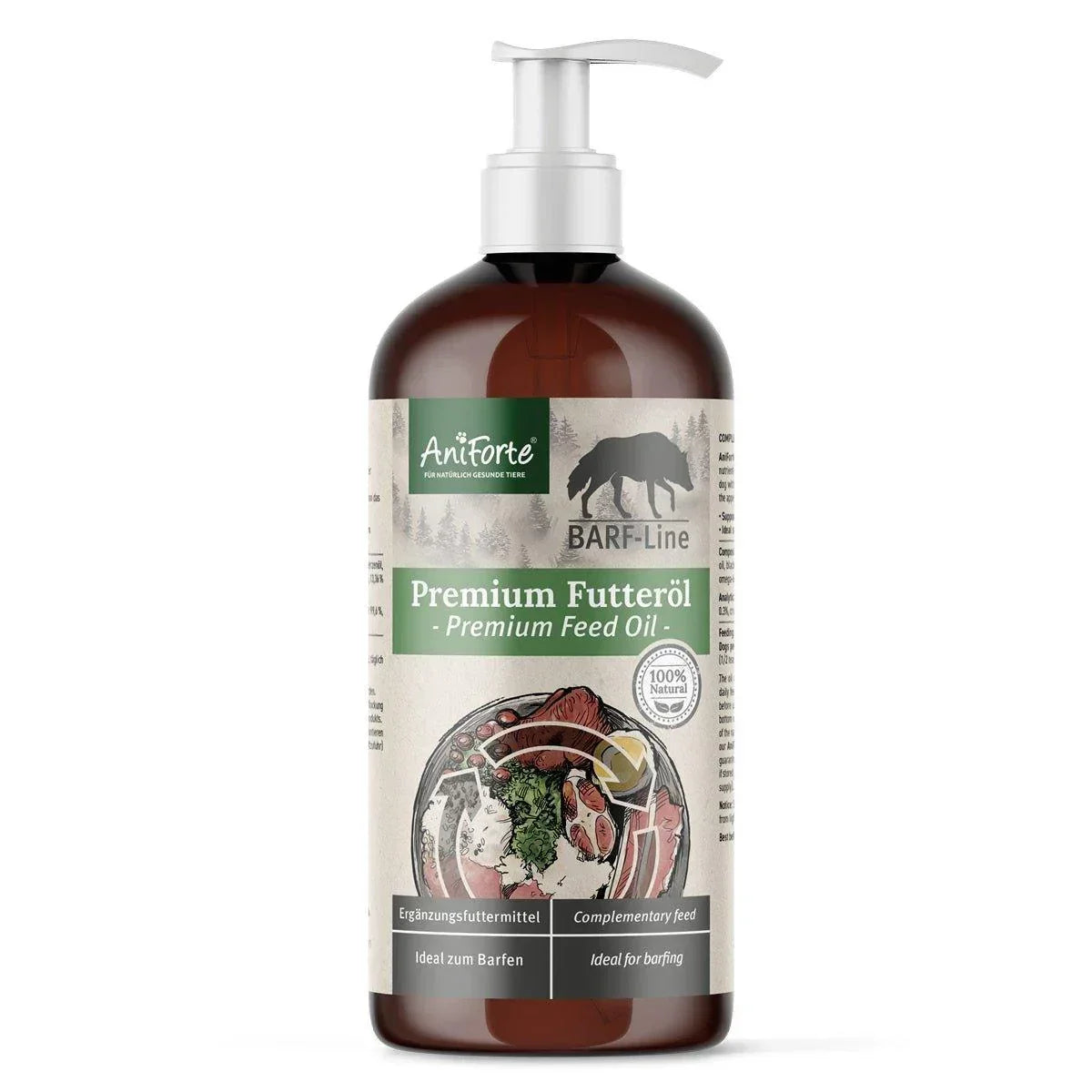AniForte® Premium Feed Oil for Dogs 250ml - North East Pet Shop Aniforte