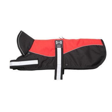 Animate 22Inch 2IN1 Dog Coat Red/Black - North East Pet Shop Animate
