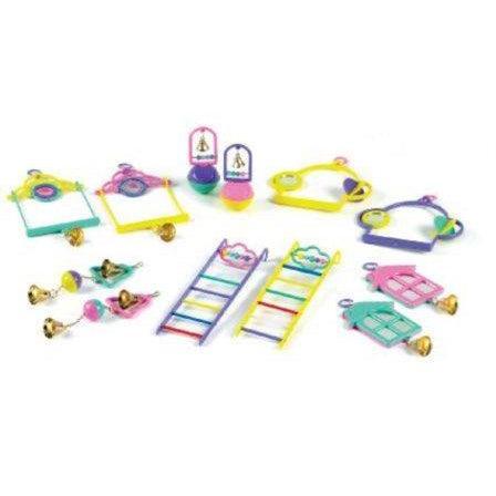 Classic Popular Bird Toys Assortment x12 - North East Pet Shop Classic