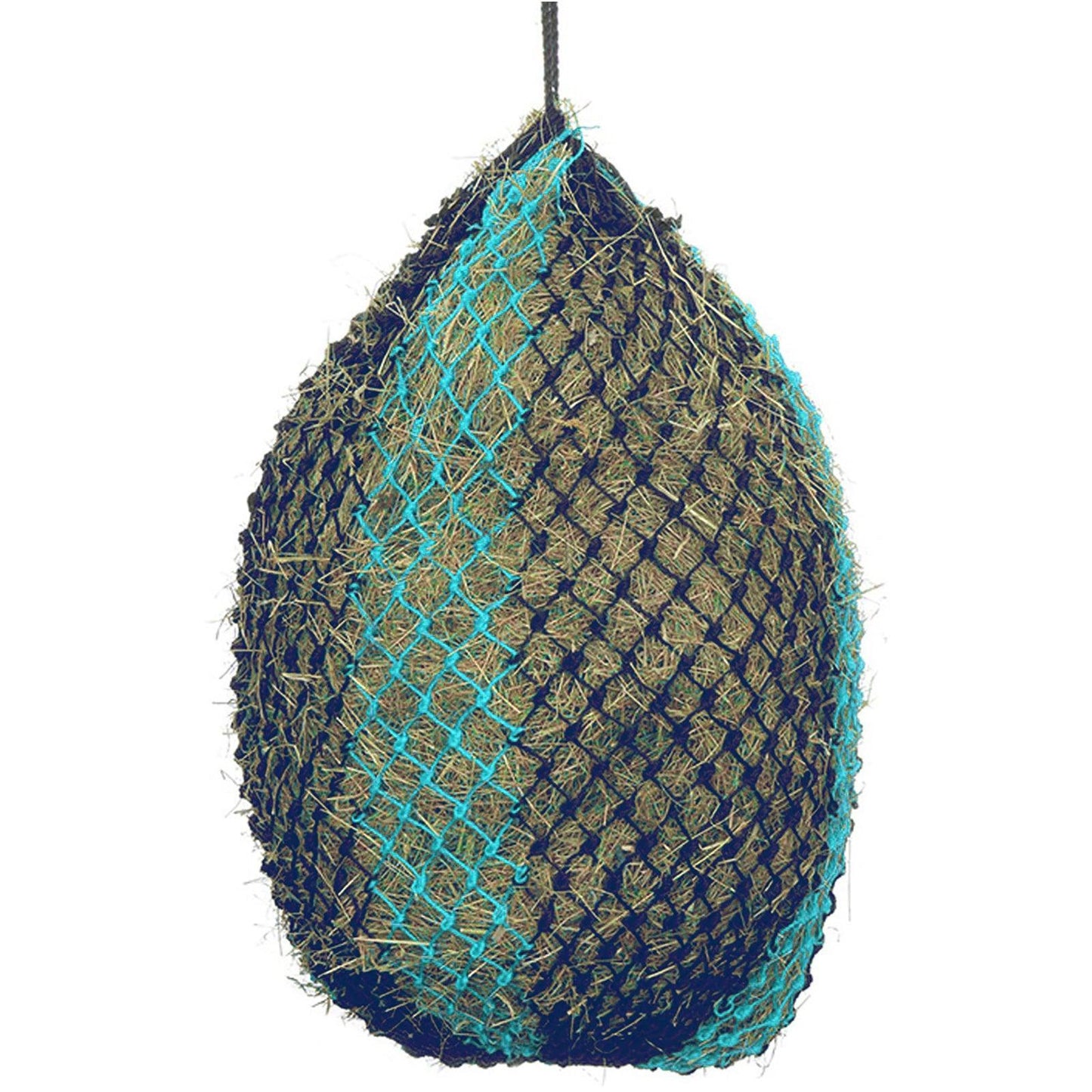 Deluxe Polypropylene Hay Net 50" Large Navy/Aqua - North East Pet Shop Perry Equestrian