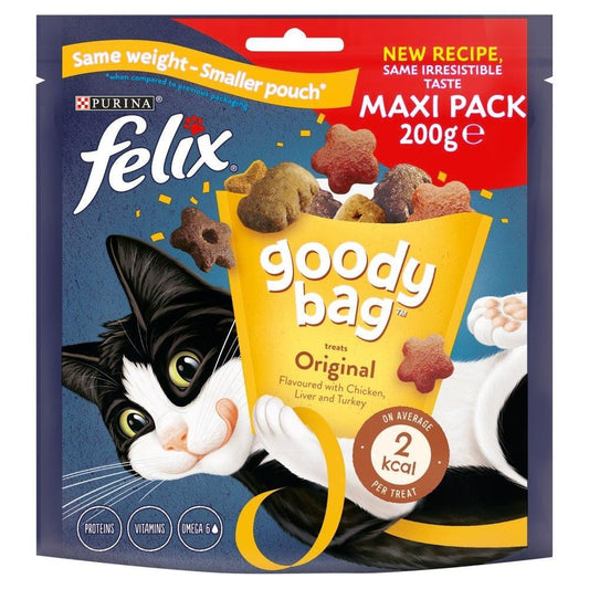 Felix Goody Bag Original Mix 200g - North East Pet Shop Felix