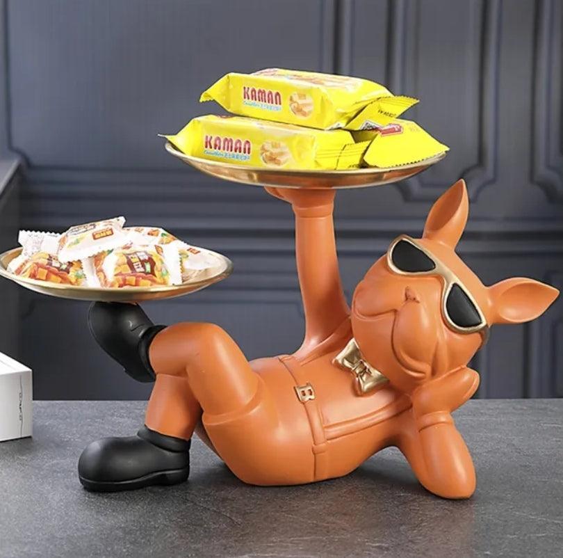French Bulldog Resin Butler - North East Pet Shop North East Pet Shop
