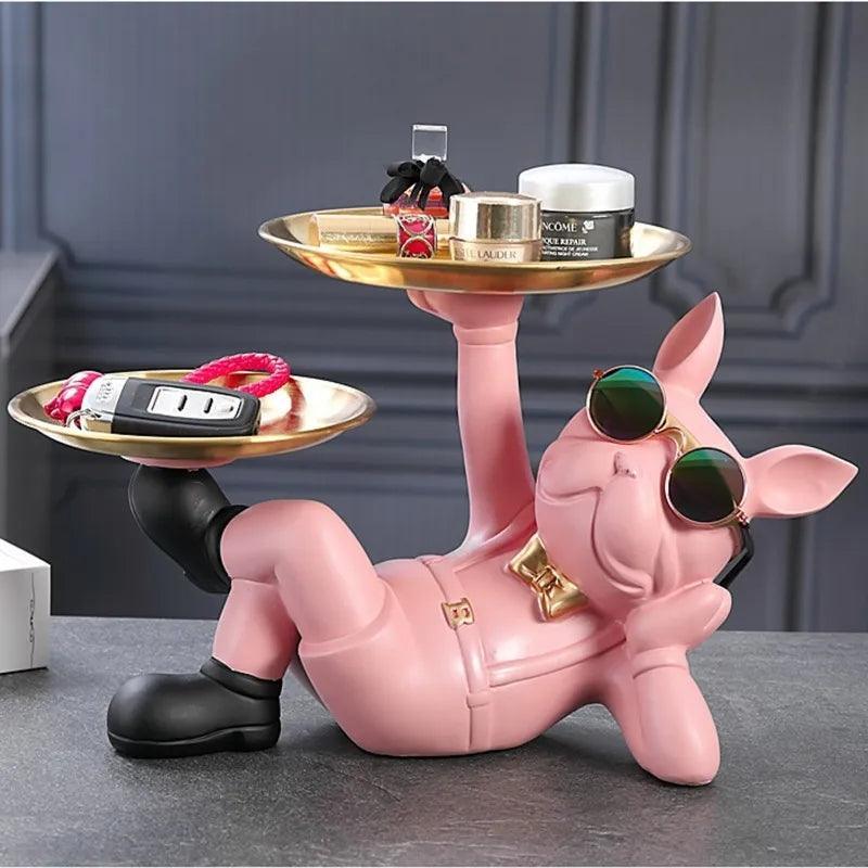 French Bulldog Resin Butler - North East Pet Shop North East Pet Shop