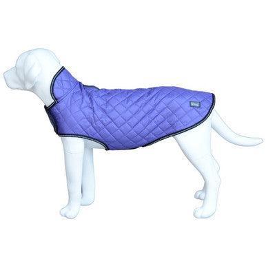 Henry Wag Purple Quilted Dog Jacket Medium 45cm - North East Pet Shop Henry Wag