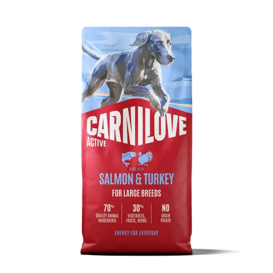 Carnilove Active Salmon & Turkey Large Breed 12kg