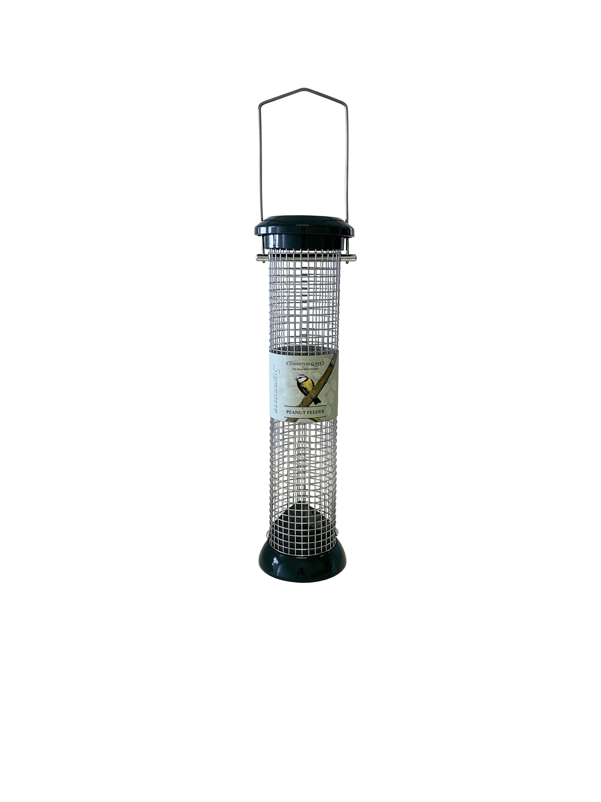 Johnston & Jeff Green Cast Peanut Feeder 30cm - North East Pet Shop Johnston & Jeff