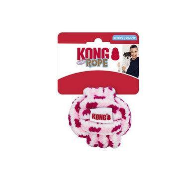 KONG Rope Ball Puppy Assorted Large - North East Pet Shop KONG