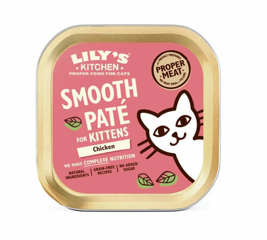 Lily's Kitchen Kitten Chicken Dinner Foils 19 x 85g - North East Pet Shop Lily's Kitchen