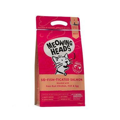 Meowing Heads So-fish-ticated Salmon 1.5kg - North East Pet Shop Meowee!