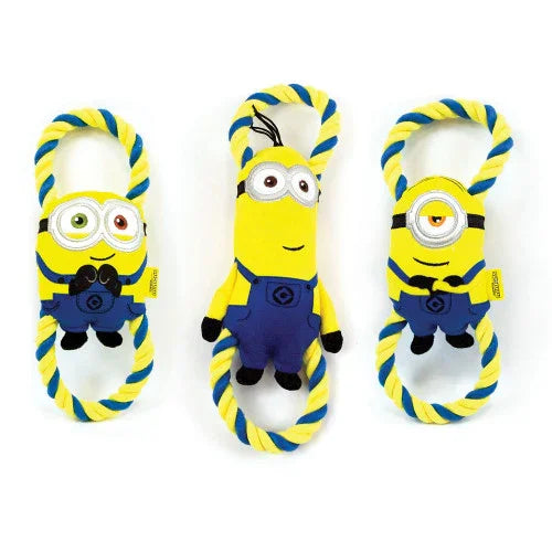 Minion® Double Tug Small (Bob,Stuart,Kevin) - North East Pet Shop Happy Pet