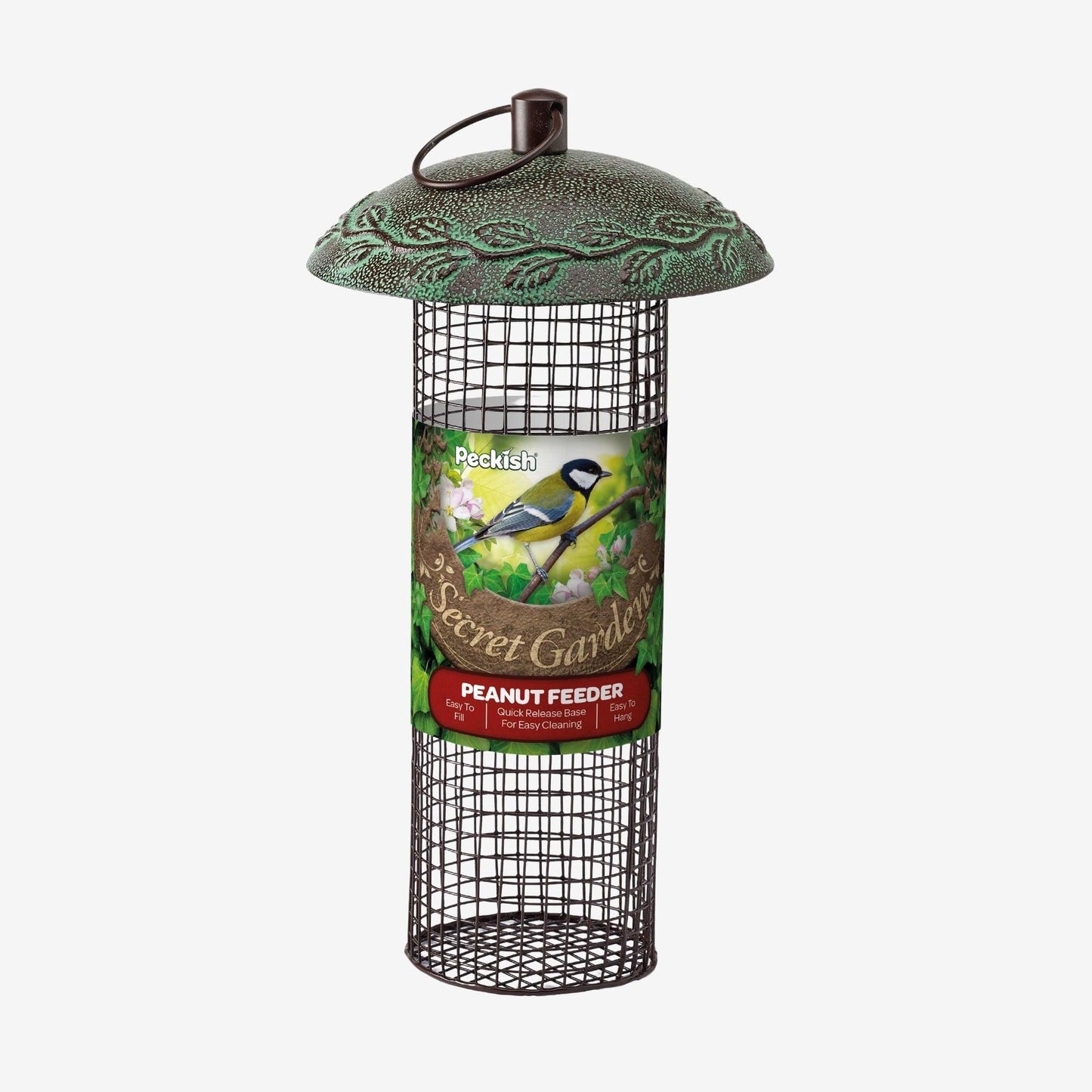 Peckish Secret Garden Peanut Feeder - North East Pet Shop Peckish