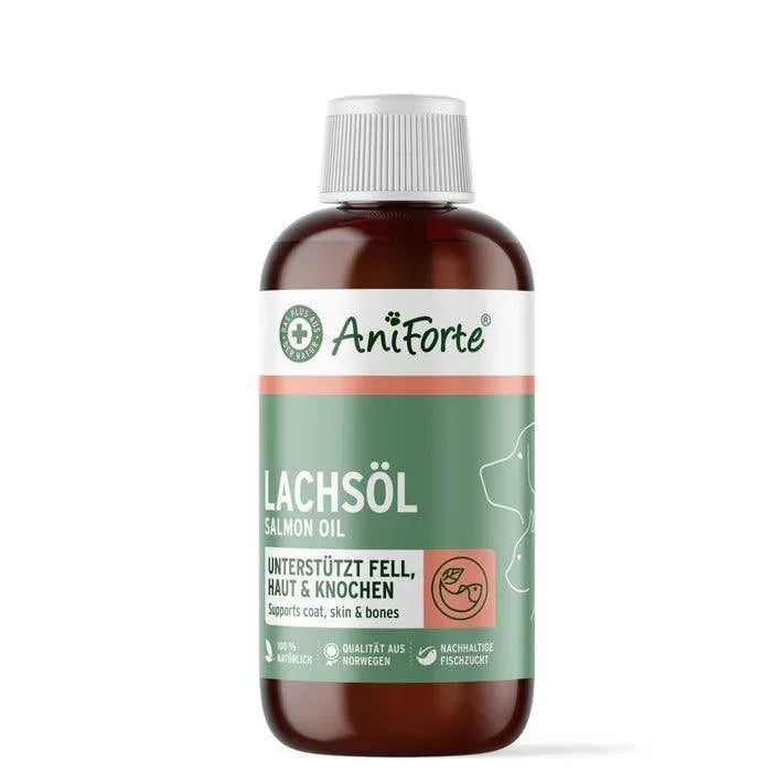 Salmon Oil for Dog, Cat & Horse - Natural Omega-3 EPA 5 L - North East Pet Shop Aniforte