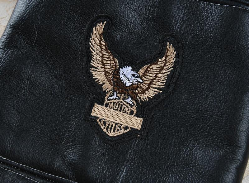Screaming Eagle Leather Dog Jacket - North East Pet Shop Dog Shack UK